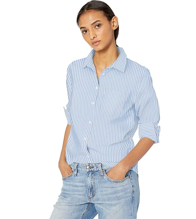 Amazon Essentials Button Down Poplin Shirt