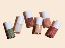 Olive & June's new fall 2020 nail polish collection features a newly trendy mossy green