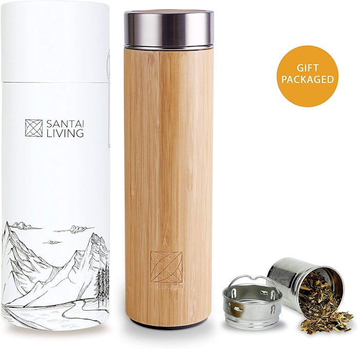Santai Living Bamboo Water Bottle