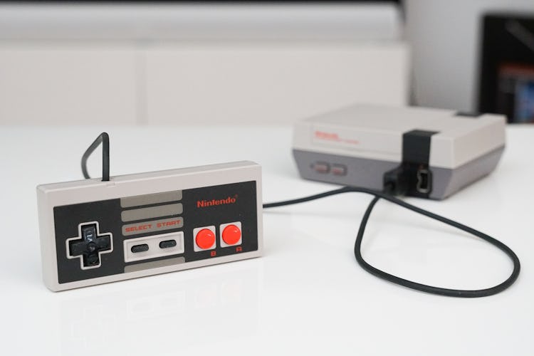 I used this official NES controller to play my classic Nintendo games.