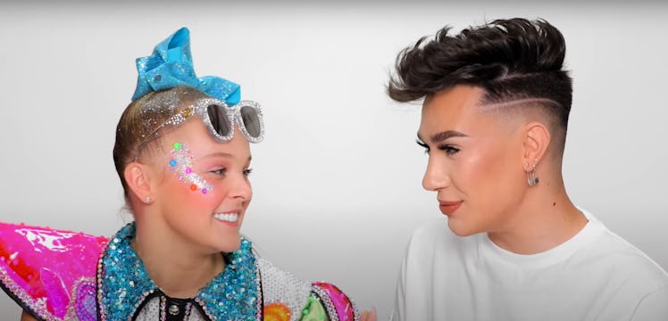 James Charles' makeover of JoJo Siwa is blowing up on Twitter.