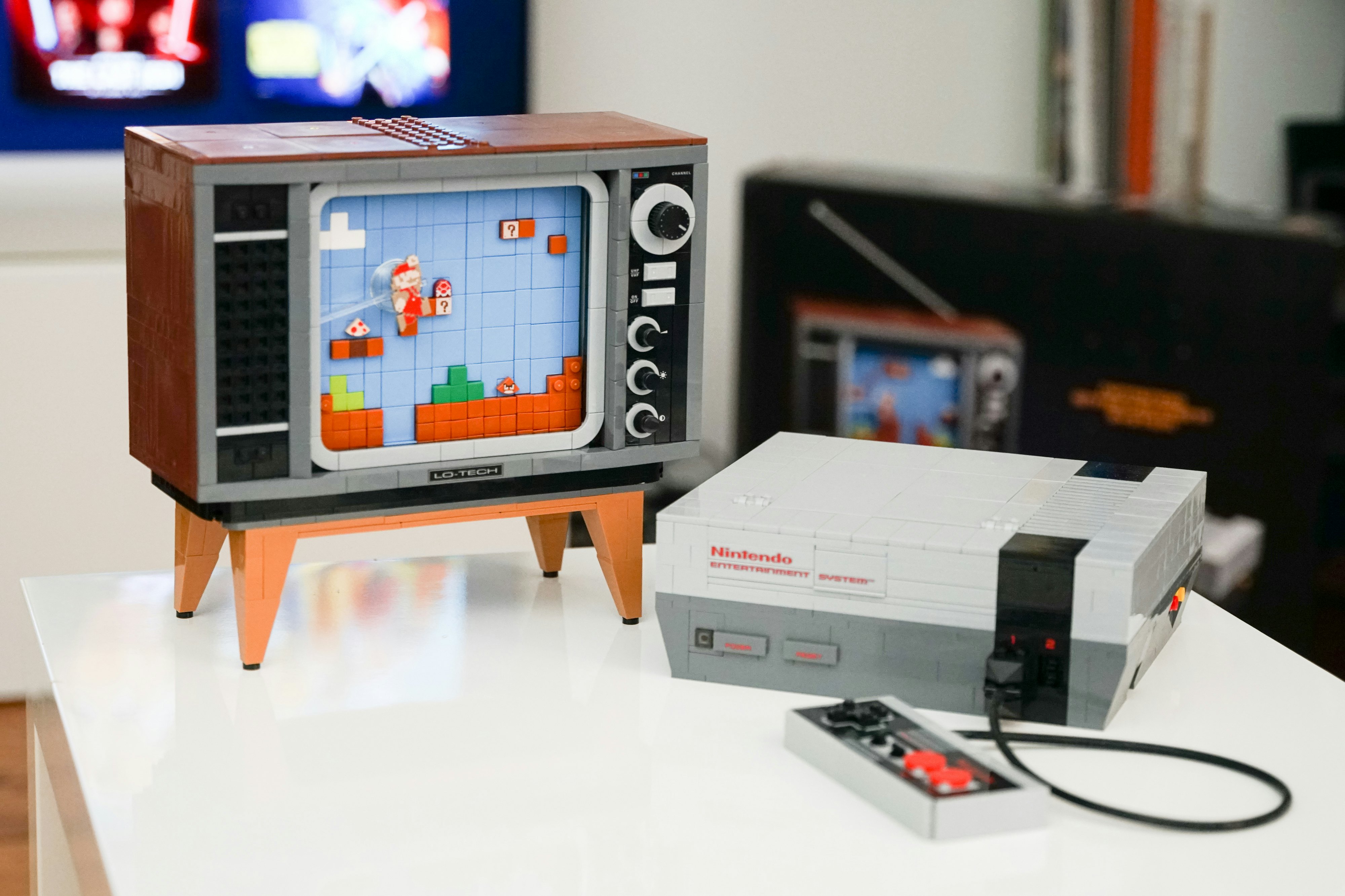 lego nes and tv
