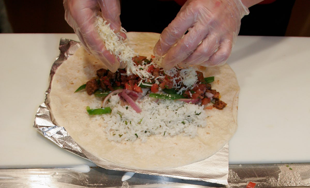 Chipotle posted a TikTok explaining how to make its white rice.