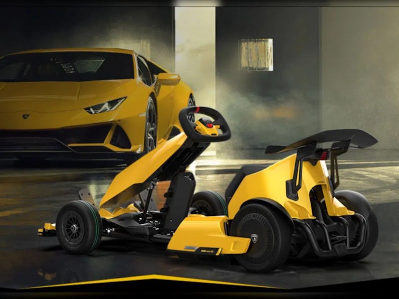 Lamborghini made a go-kart in partnership with Xiaomi.