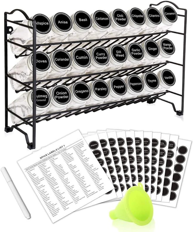 SWOMMOLY Spice Rack Complete Set (24-Pack)