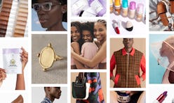 Pinterest Shop's newest collection is in honor of celebrating National Black Business Month and high...