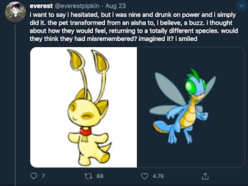 Neopets Twitter screengrab 1