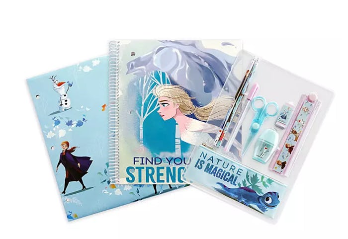 School supply kit with Frozen II characters; Folder, Notebook, and Pouch with essentials is only $6 ...