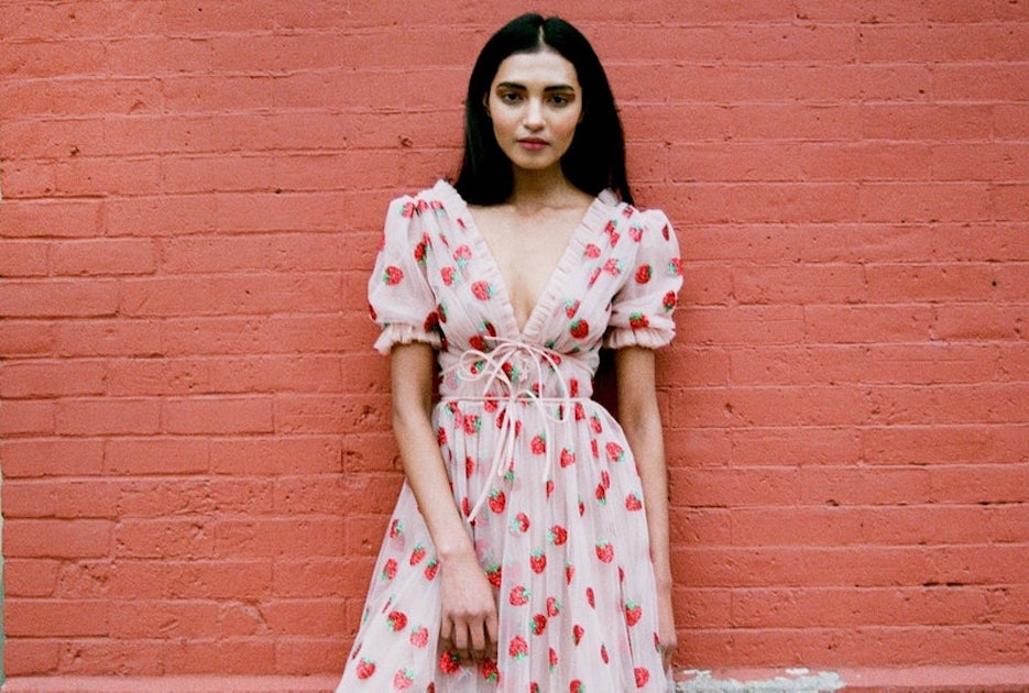 Viral Strawberry Dress Designer Lirika Matoshi Launches Disney Collab