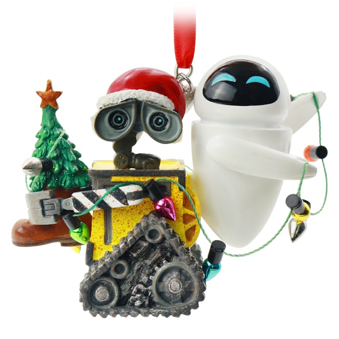 WALL-E and EVE Festive Hanging Ornament