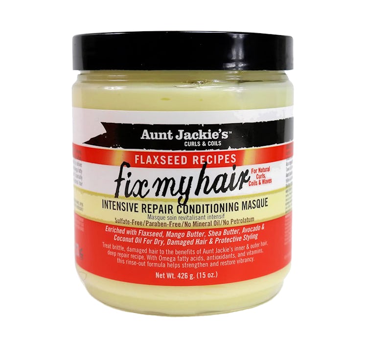 Aunt Jackie's Flaxseed Recipes Fix My Hair, Intensive Repair Conditioning Masque