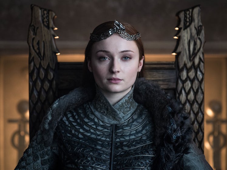 Sophie Turner revealed she has Sansa's throne from 'Game of Thrones.'