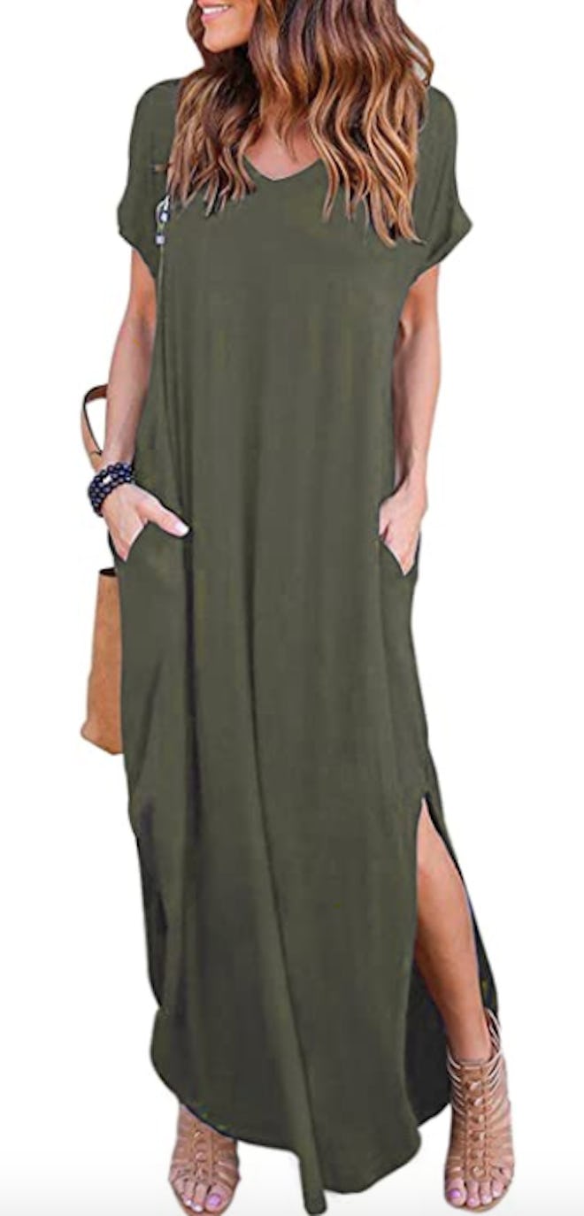 HUSKARY Women's Summer Maxi Dress