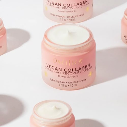 Recovery cream and eye cream from the Pacifica Vegan Collagen collection.
