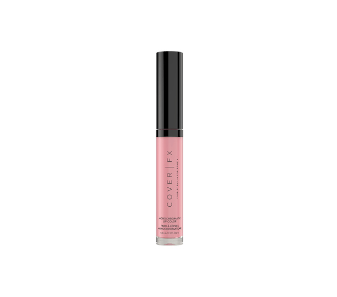 Monochromatic Lip Color in Pink Dahlia