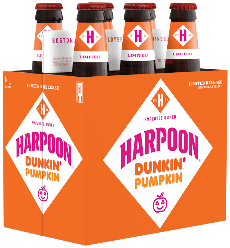 Dunkin's Fall 2020 Harpoon Brewery collaboration includes three new offerings.
