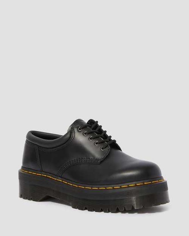 8053 Leather Platform Casual Shoes