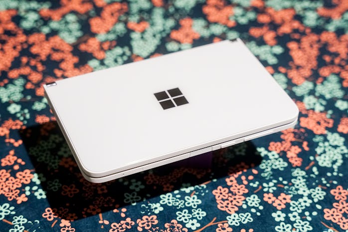 The Surface Duo's buttons are all tactile.