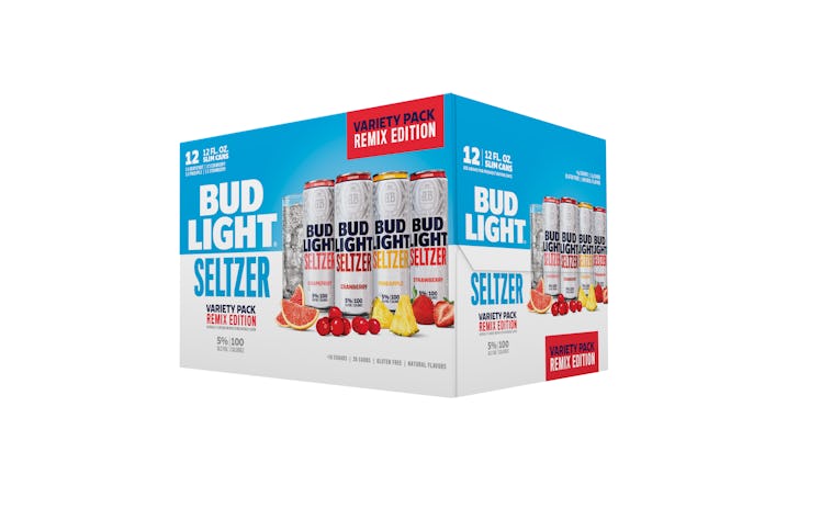 These new Bud Light Seltzer flavors in the Remix Pack feature grapefruit and pineapple options.