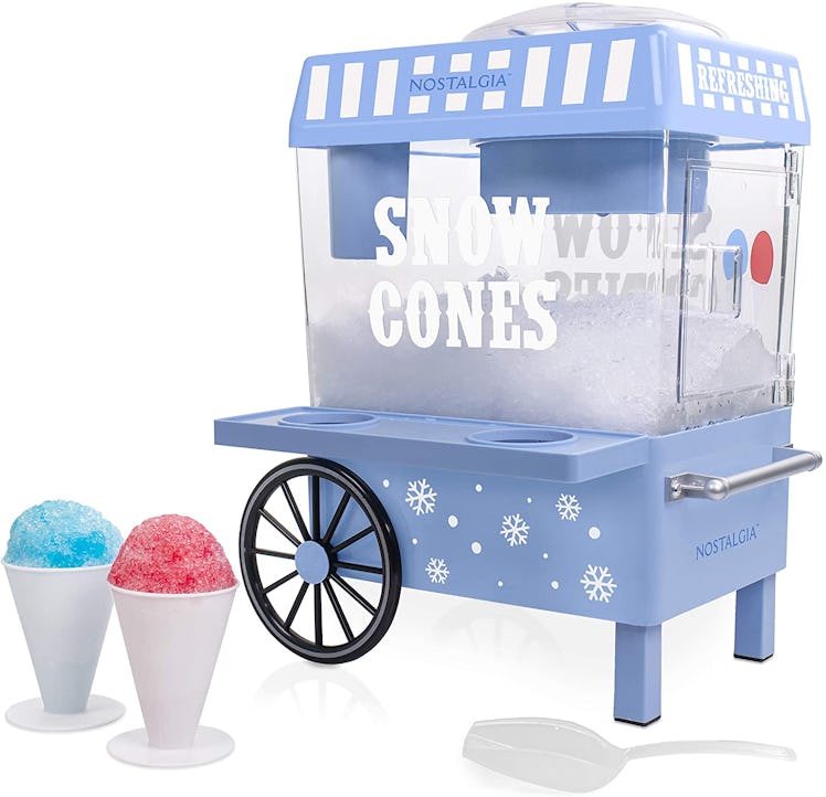 Nostalgia SCM525BL Vintage Countertop Snow Cone Maker