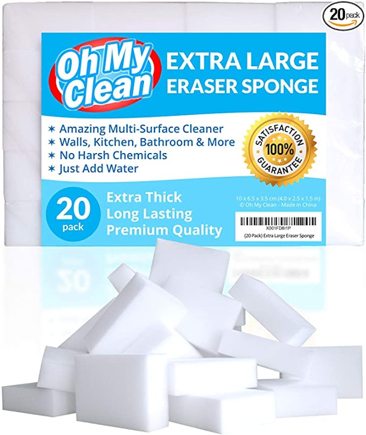 Oh My Clean Extra Large Eraser Sponge (20-Pack)