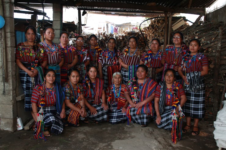 The mothers group of Guatemala through anti-poverty organization Unbound.
