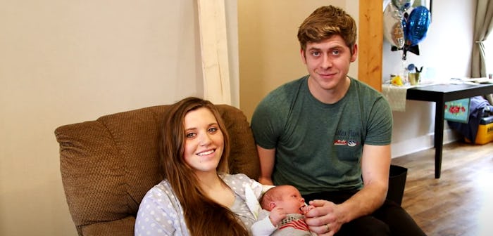 Joy-Anna Duggar's newborn daughter is a spitting image of her 2-year-old son, Gideon.