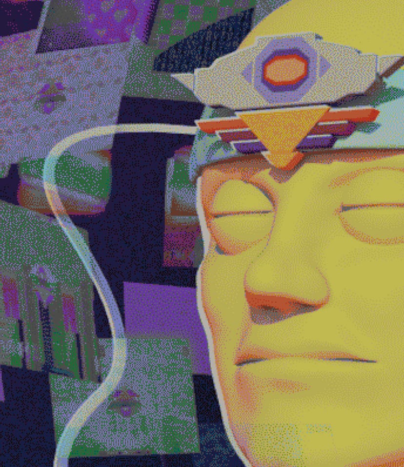 The digital cover art for Hypnospace Outlaw.
