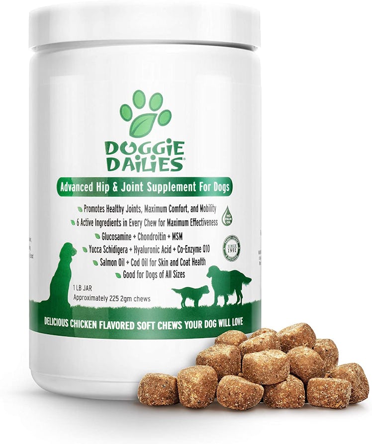 Doggie Dailies Advanced Hip And Joint Supplement For Dogs (225 Count)
