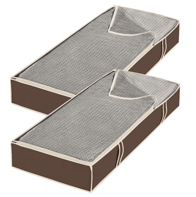 Whitmor Zippered Underbed Bags