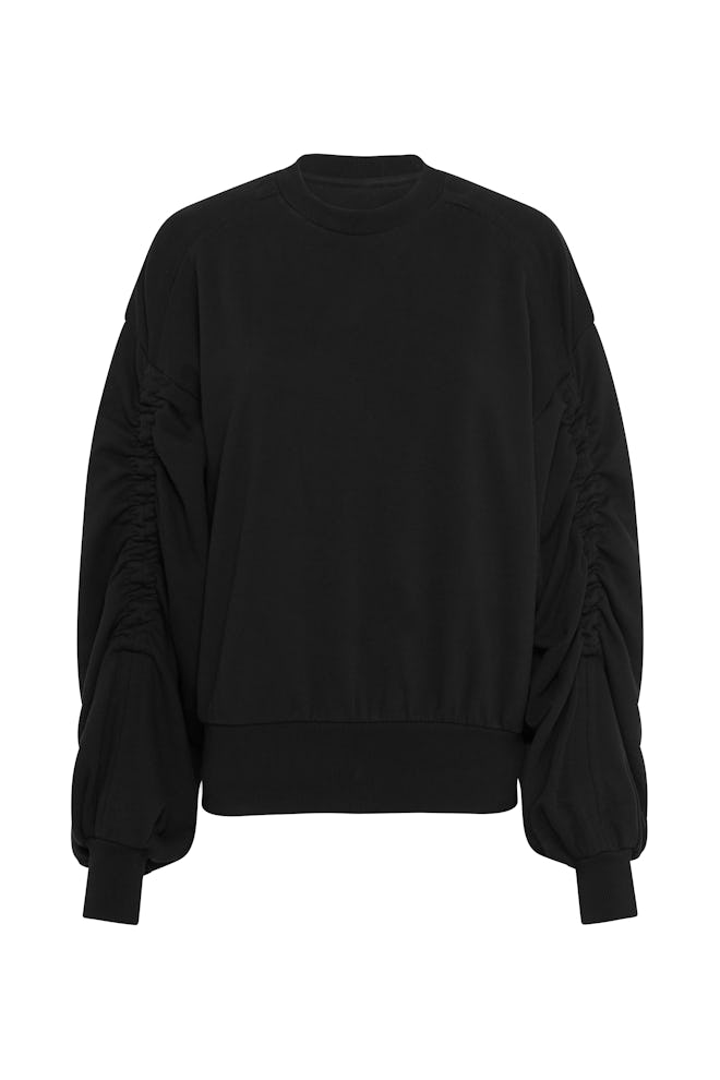Elastic Detail Sweatshirt