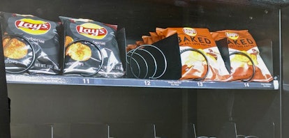 Participants in one of the studies were asked to choose between these two types of chips. One is lar...