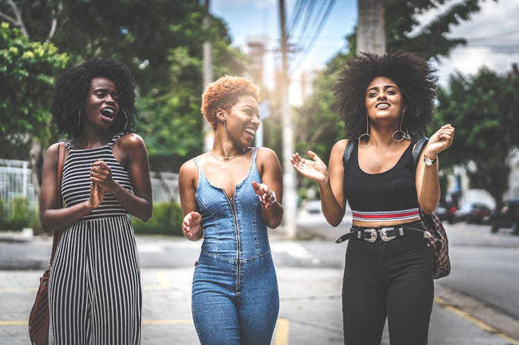 3 women laughing