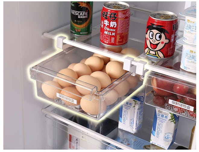 HapiLeap Fridge Drawer Organizer