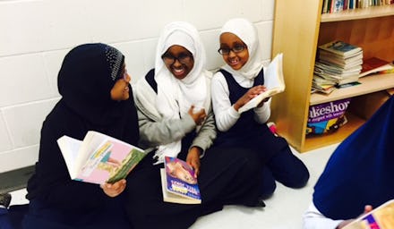 Hayat Muse mentoring through her nonprofit organization Kow iyo Labo.