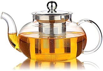 HIWARE Glass Tea Pot