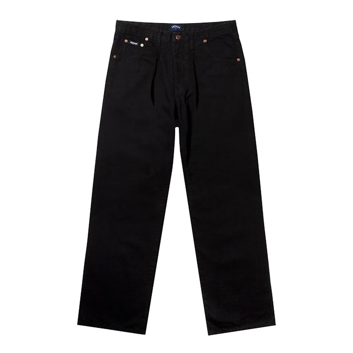 Noah Black Pleated Jean