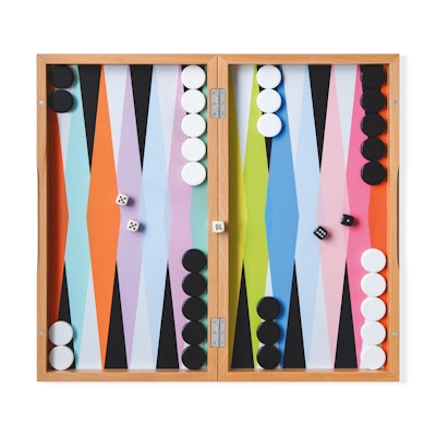 Colorful Backgammon Set