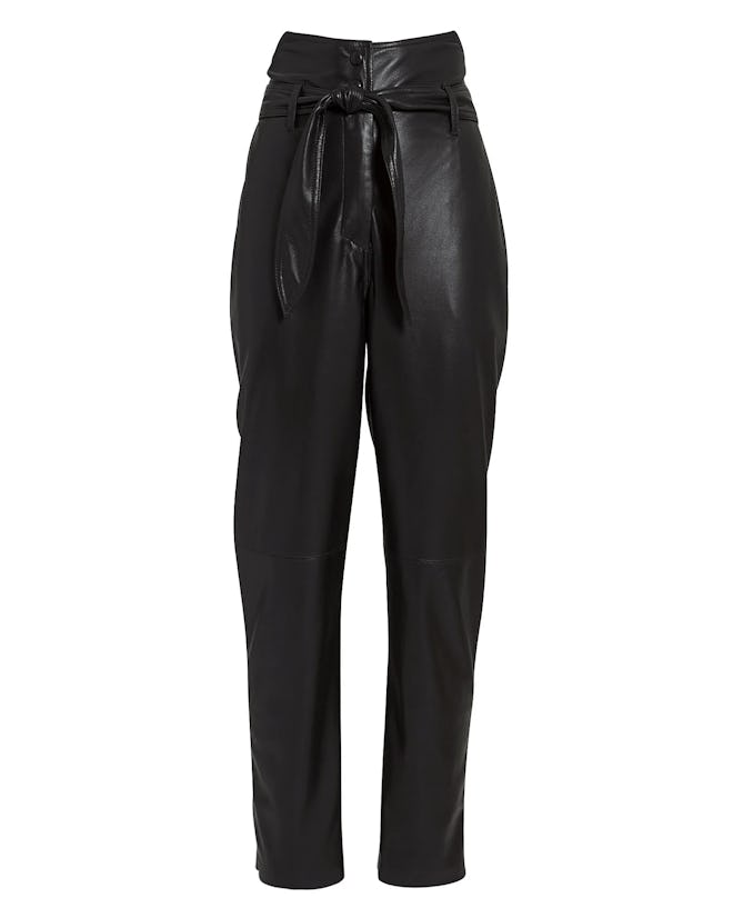Ethan Tailored Vegan Leather Pants