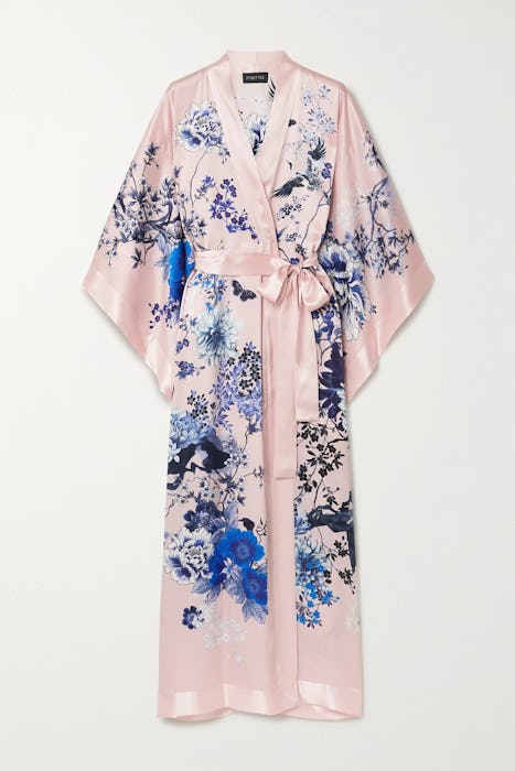 Silk-Satin Kimono