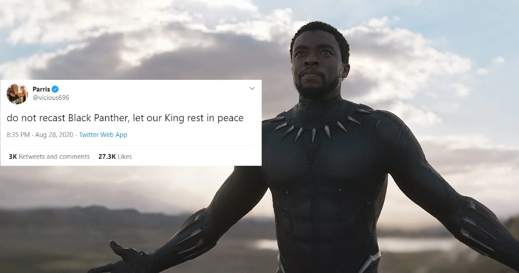 These Tweets About Marvel Not Recasting Black Panther Make An Important