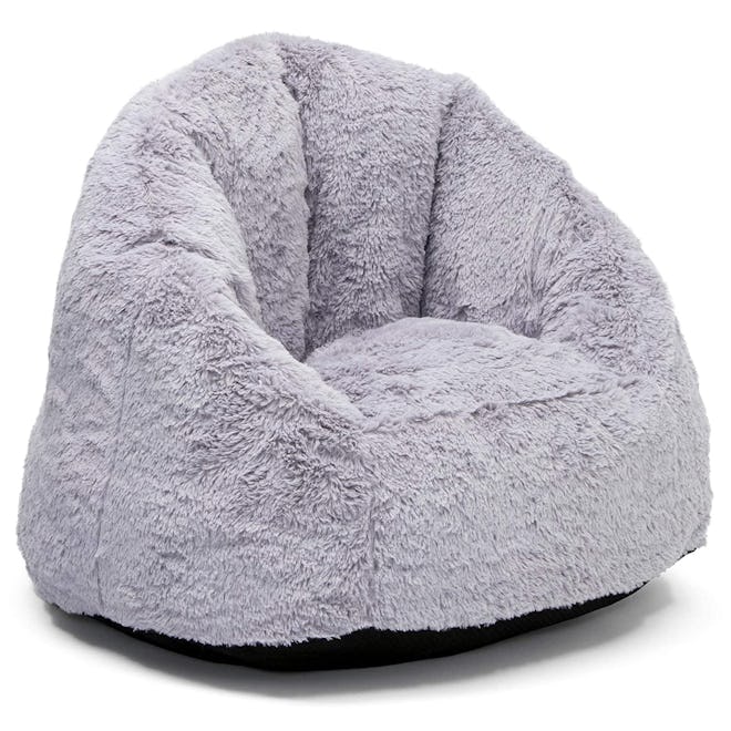 Delta Children Snuggle Foam Filled Chair - Tween Size, Grey