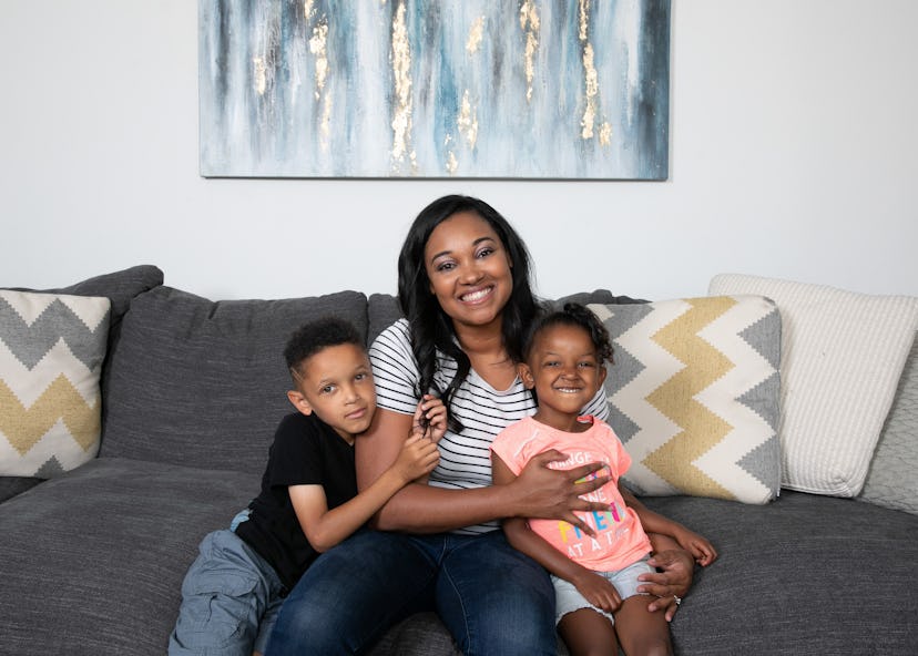 Krystal Duhaney, IBCLC, with children