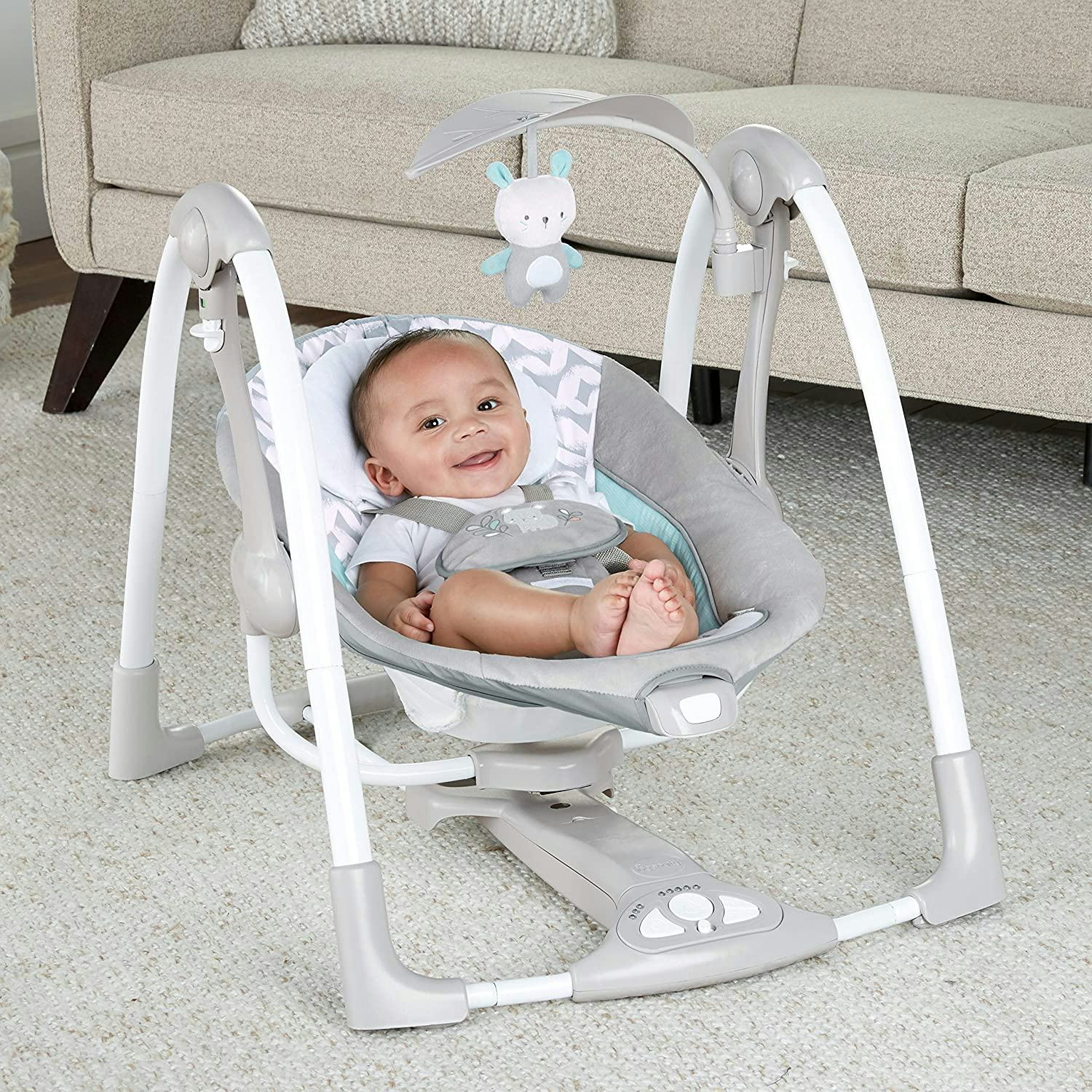 The 4 Best Baby Swings For Small Spaces