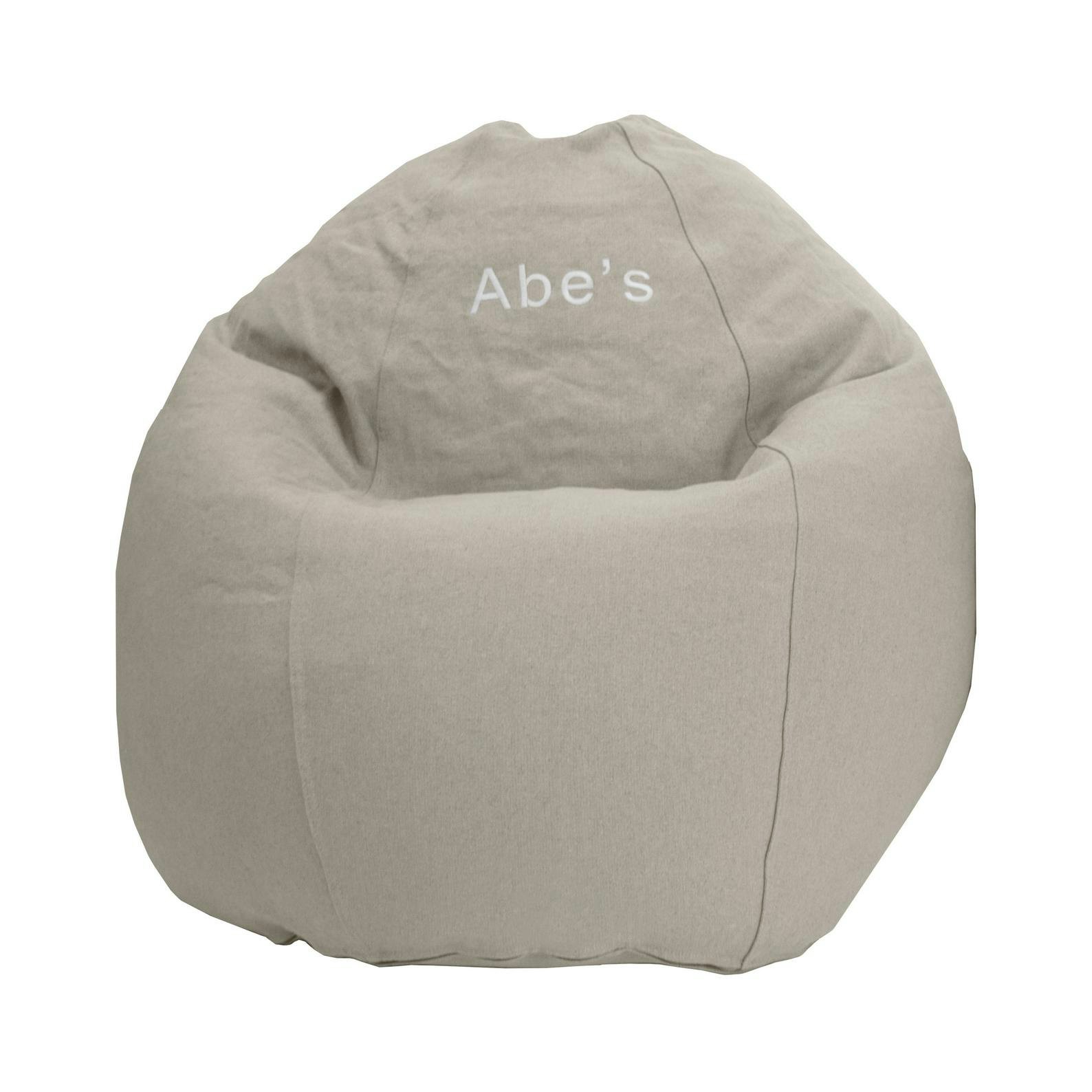 embroidered bean bag chairs