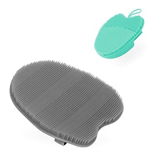 INNERNEED Soft Silicone Face Brush Cleanser and Massager Manual Cleansing Scrubber