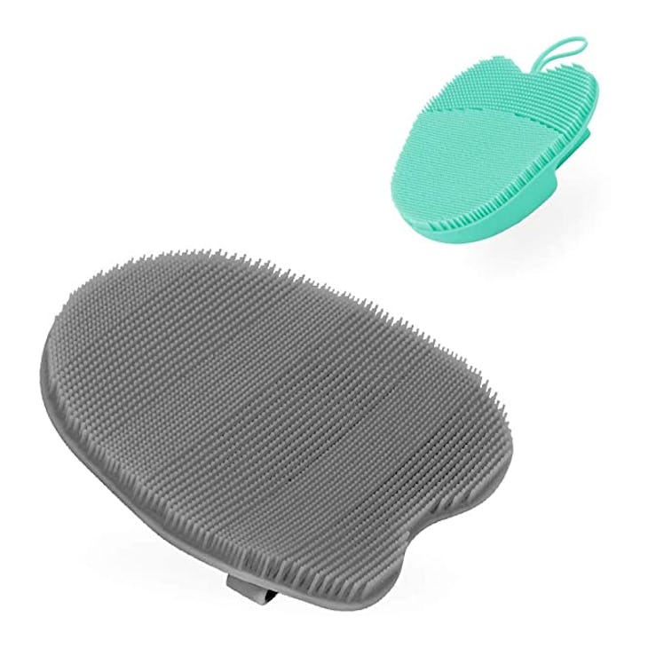 INNERNEED Soft Silicone Face Brush Cleanser and Massager Manual Cleansing Scrubber