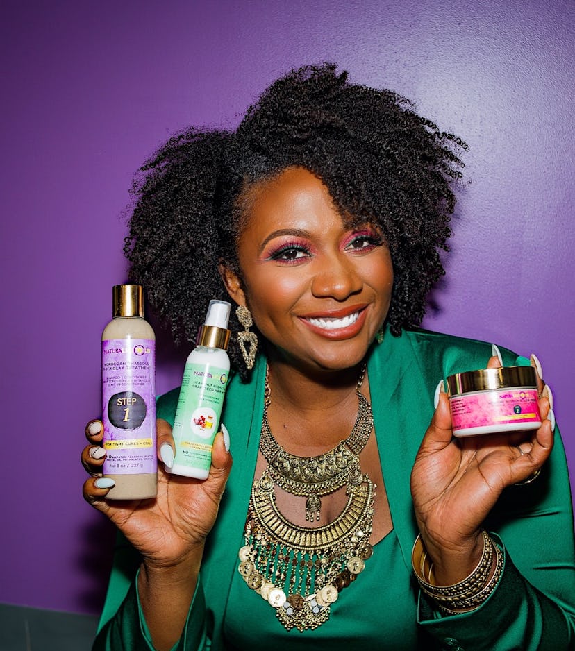 Gwen Jimmere, founder and CEO of haircare brand Naturalicious.