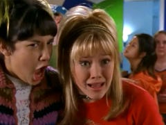 Hilary Duff is open to having a 'Hannah Montana' crossover on the 'Lizzie McGuire' reboot.