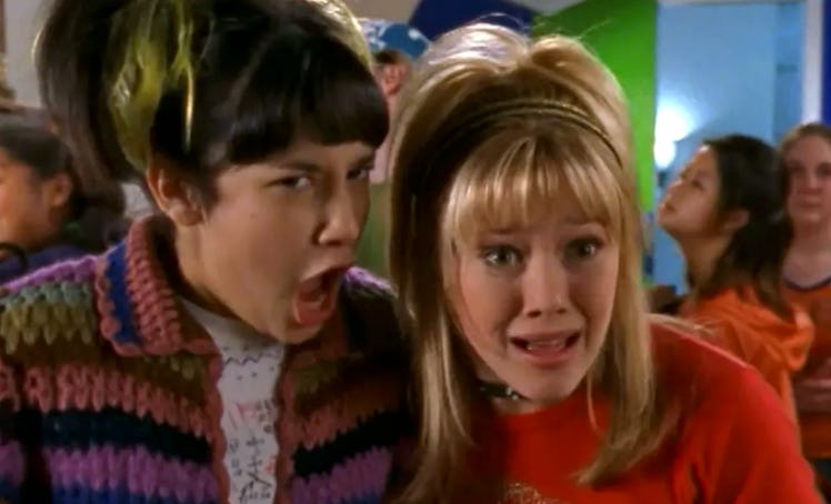 Hilary Duff is open to having a 'Hannah Montana' crossover on the 'Lizzie McGuire' reboot.